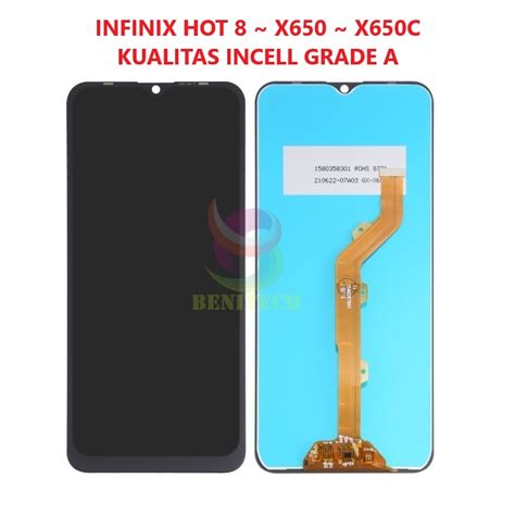 LCD INFINIX HOT X X C FULLSET KUALITAS INCELL GRADE A BENITECH Lazada Indonesia