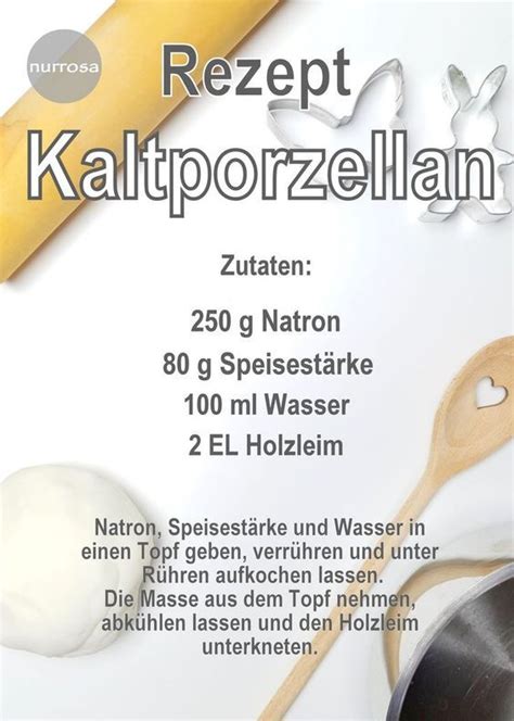 Kaltporzellan Fakeporzellan Diy Anleitung Modelliermasse Einfach