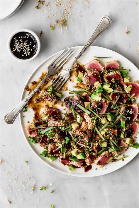 Sesame Crusted Tuna Tataki Cravings Journal