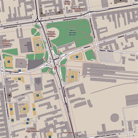 Lodz, Poland Map by Mojo Map Company | Avenza Maps