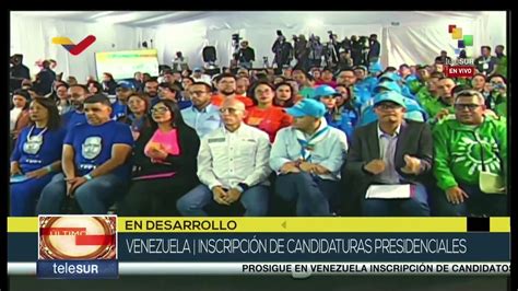 Partidos del GGP presentan postulación del Presidente Nicolás Maduro