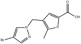 CAS 1248793 48 7 4 4 Bromo 1H Pyrazol 1 Yl Methyl 5 Methylfuran 2