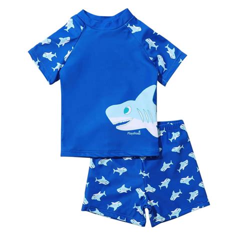 Baby Boy Swimsuit Set Split Swimsuit Toddler And Baby Boys Rashguard