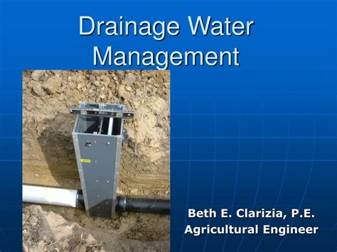 Ppt Drainage Water Management Powerpoint Presentation Free Download