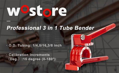 Wostore Degree Tubing Bender For And Inch Copper