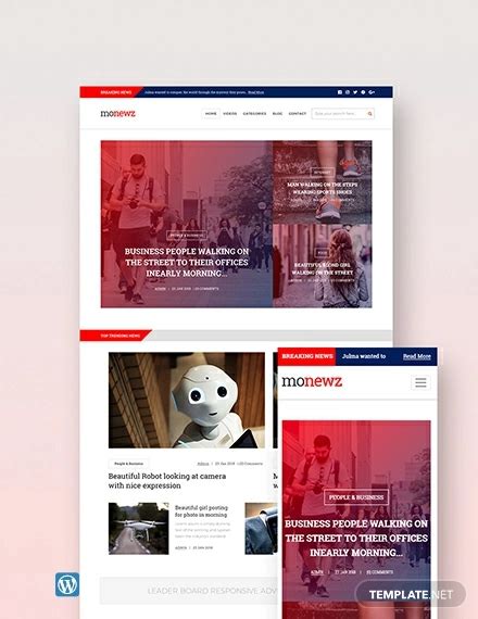 23 News Blog Themes And Templates Free And Premium Templates