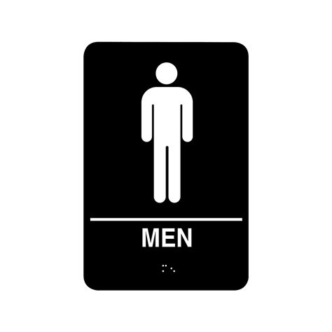 Cosco Ada Men Women Combo Pack Restroom Signs 6 X 9 Pack Of 2