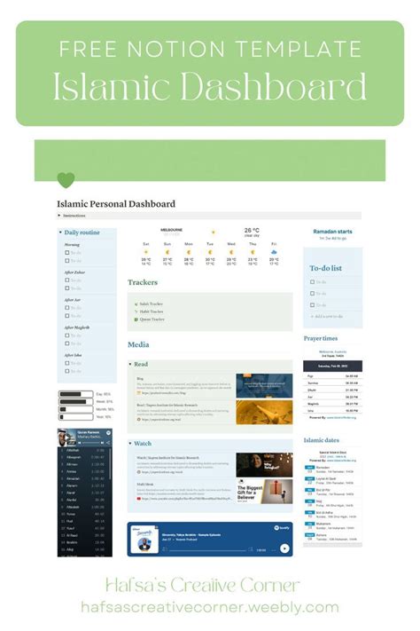 Ramadan Start Progress Bar Prayer Times Planners Habit Tracker To