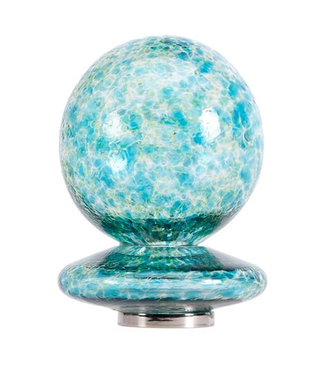 Gf76 Green Speckled Glass Finial Mckinney And Co