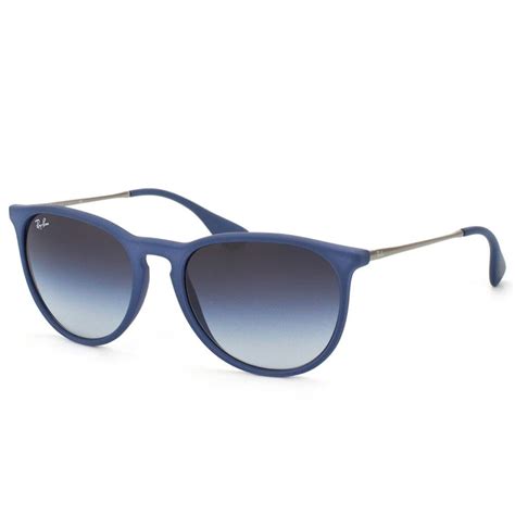 Ray Ban Rb4171 6002 8g Women Erika Sunglasses Blue Gray Gradient