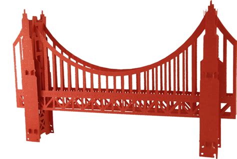 Download Golden Gate Bridge - Golden Gate Bridge Transparent Bg - Full Size PNG Image - PNGkit