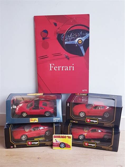 Ferrari - 1:18 - Ferrari 1/18 diecast models (4x) + Vintage - Catawiki