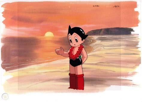 Astroboy Astro Boy Anime Cel Tetsuwan Atom Wleis Animation Tezuka 80s