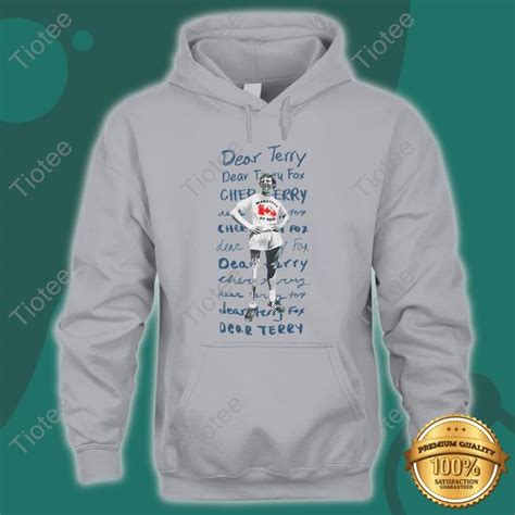 Ryan Reynolds Dear Terry Dear Terry Fox Cher Terry Sweatshirt - Tiotee