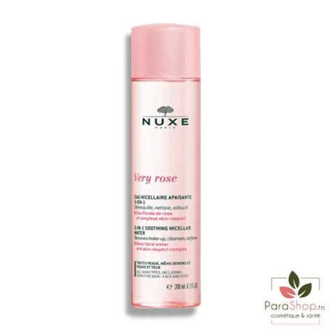 Nuxe Very Rose Eau Micellaire Apaisante En Ml