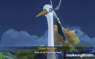 Cloud retainers had enough on Make a GIF