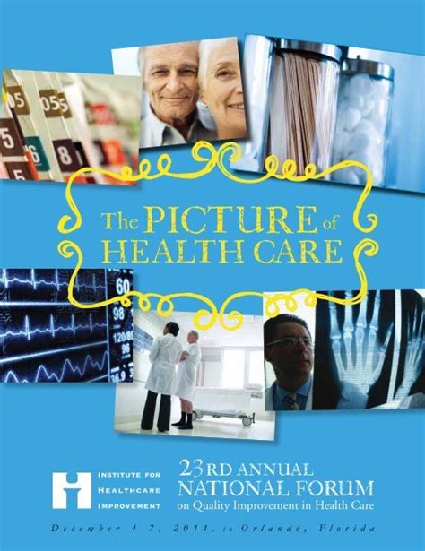 The Picture Of Health Care Institute For Healthcare Improvement