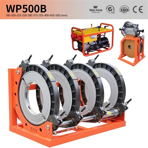 Hydraulic Butt Fusion Welding Machine For 250 500mm HDPE PE PP Plastic