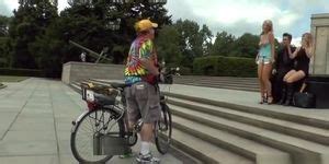 Blonde Disgraced In Public For Tourists Tnaflix