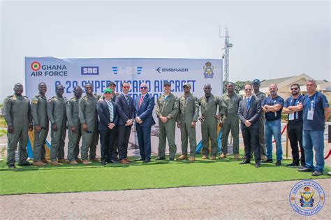 GHANA AIR FORCE, EMBRAER AND SNC TEAM UP TO DELIVER SPECTACULAR