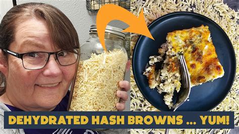 Dehydrated Food Recipe Hash Brown Breakfast Casserole Youtube