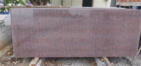 Tan Brown Lapotra Granite Slab For Flooring Thickness Mm At Rs