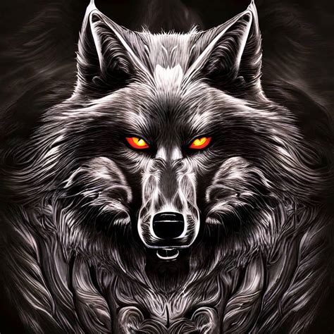 Shadow wolf by aiworqart on DeviantArt