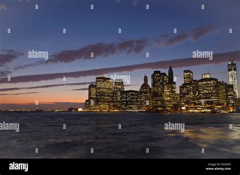 manhattan skyline from dumbo, new york, usa Stock Photo - Alamy