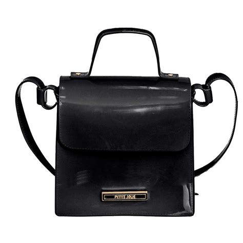 Bolsa Feminina Soul J Lastic Preto Petite Jolie PJ10880 Preto