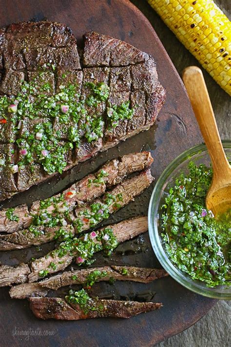 Grilled Flank Steak With Chimichurri Information Society