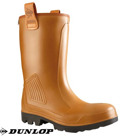 Dunlop PU Air Safety Unlined Rigger Boot C462743