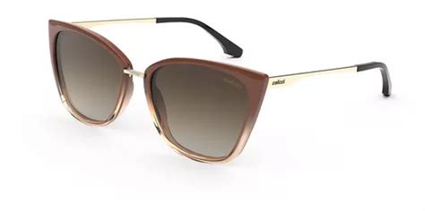 Óculos De Sol Colcci Feminino Aretha Marrom C f Cor da armação Nude Cor da haste Nude Cor