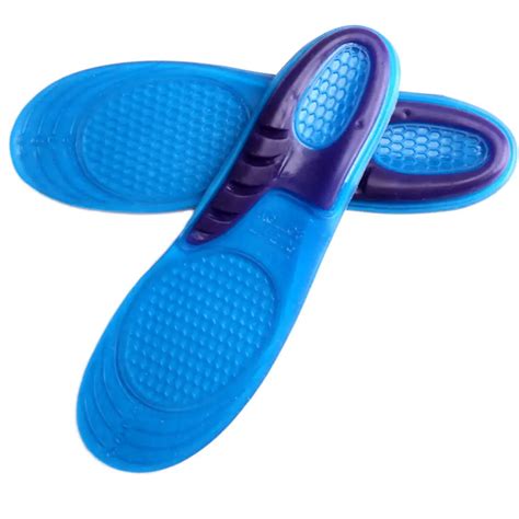 Silicone Gel Insoles Man Women Insoles orthopedic Massaging Shoe ...