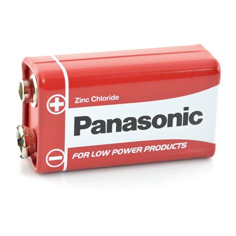 Buy Panasonic 6F22 9V battery Botland - Robotic Shop