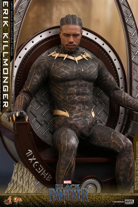 Black Panther Movie Killmonger Head Sculpt Hot Toys Update The Toyark News