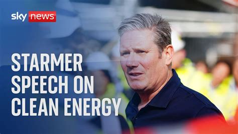 Watch live: Sir Keir Starmer delivers speech on clean energy - The Global Herald