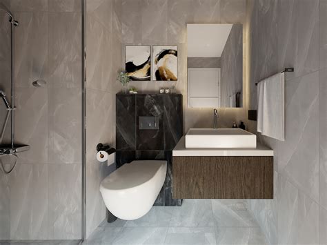 Small Hotel Bathroom Design on Behance