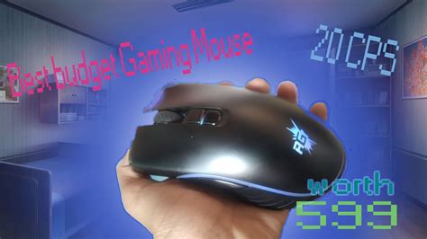 Redgear A20 Unboxing Review Best Budget Gaming Mouse Drag Click