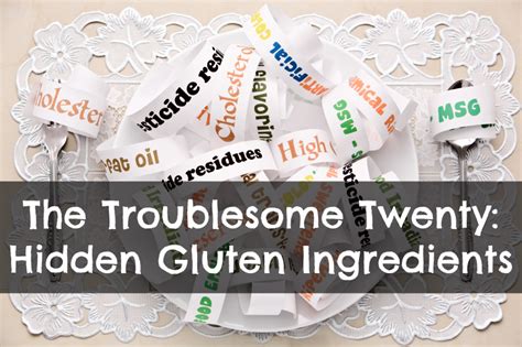 10 Hidden Sources Of Gluten Amy Myers Md Hidden Gluten Gluten Ingredients Gluten Free Pantry