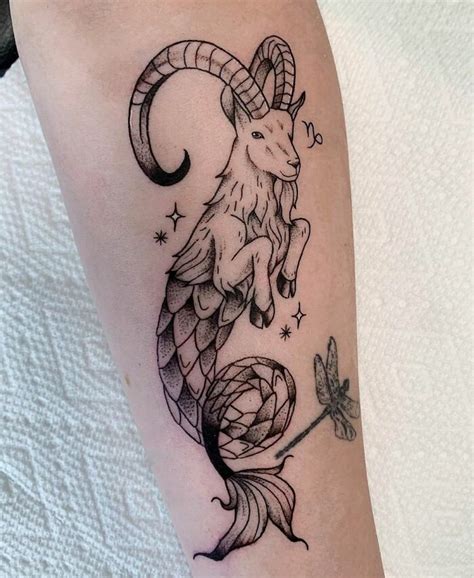 Capricorn Tattoo On Arm