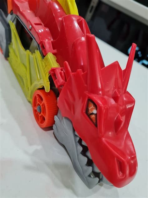 Hot Wheels Dragon Launch Transporter Hobbies Toys Toys Games On Carousell