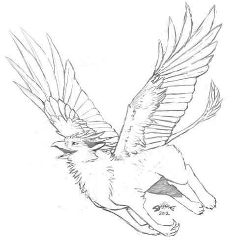 Gryphon Drawing