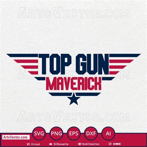 Top Gun Svg Top Gun Clipart Maverick Svg Maverick Clipart Etsy Italia