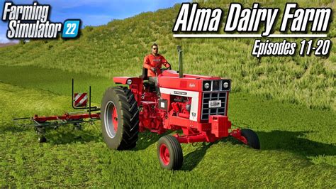 Alma Dairy Farm Lets Play Episodes 11 20 Supercut Farming Simulator