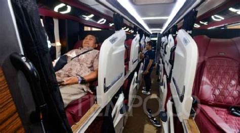 Sleeper Bus Mewah Perjalanan Surabaya Bali Bisa Tidur Nyenyak Di Jalan