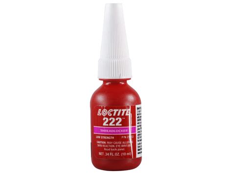 Loctite 222 Threadlocker Purple 10 Ml