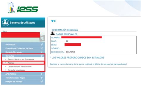 Historial Laboral Iess