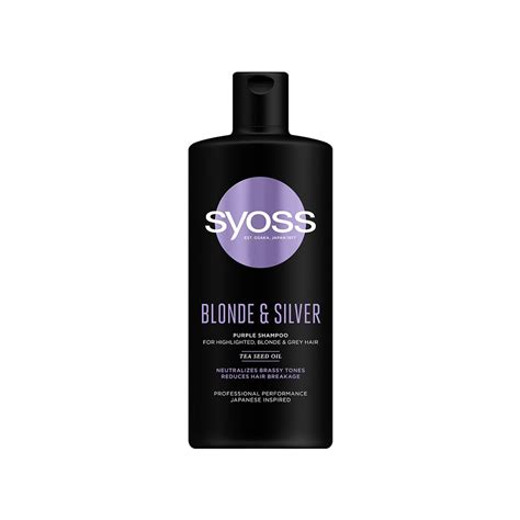 Syoss σαμπουάν ml blonde silver