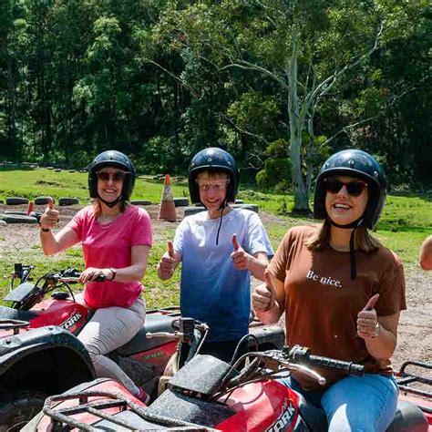 Go Quad Biking in Sydney - Guided Wilderness Tour