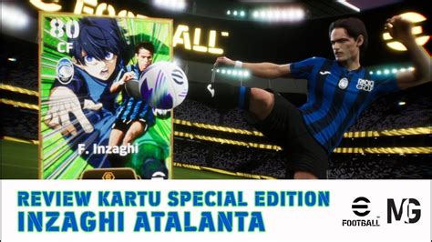 Review Kartu Epic Inzaghi Gratisan Konami Special Edition Kolaborasi